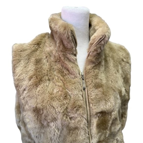 Coldwater Creek Fur Vest - Picture 3 of 6